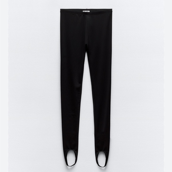 Zara Pants - Zara ribbed stirrup leggings